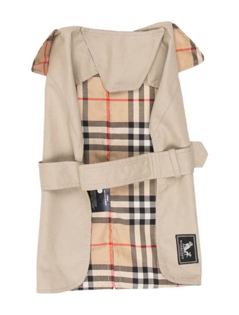 burberry dog raincoat|classic burberry raincoat for women.